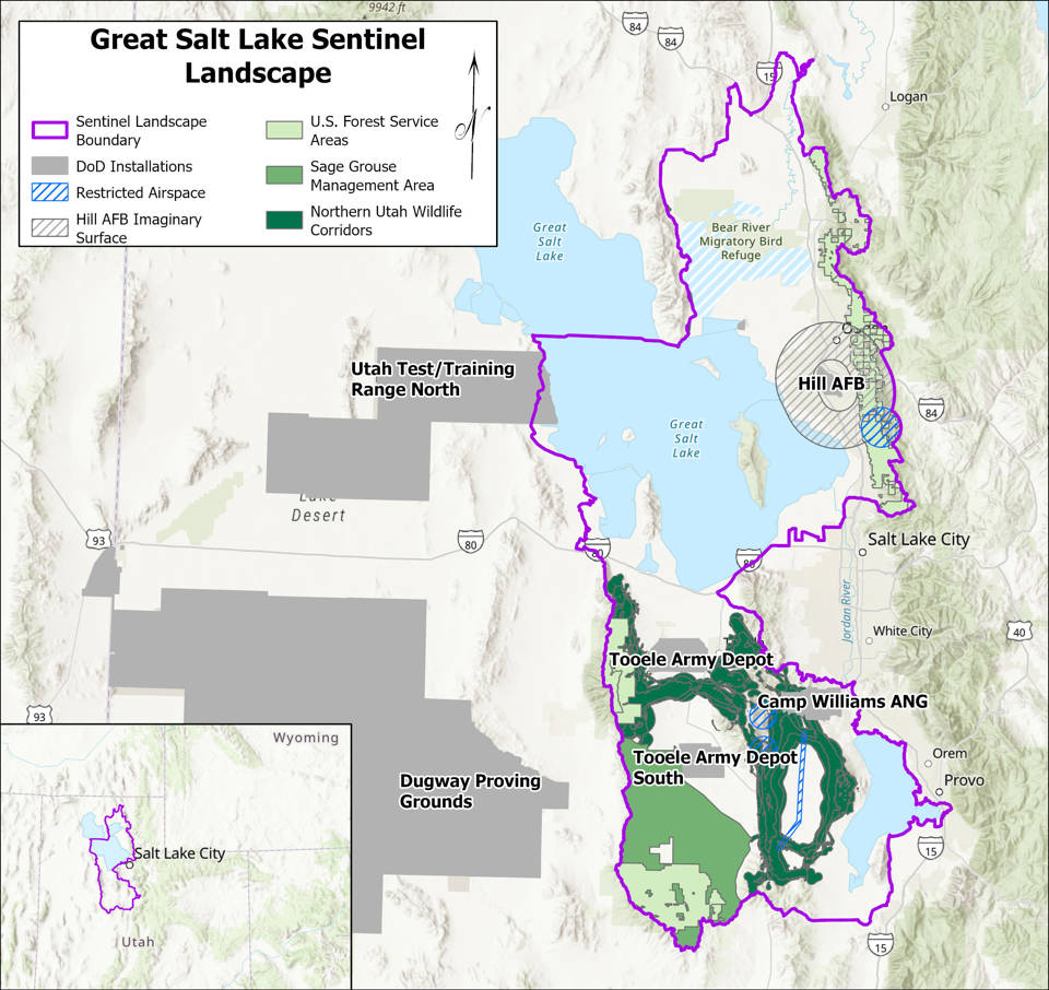 Great Salt Lake Map