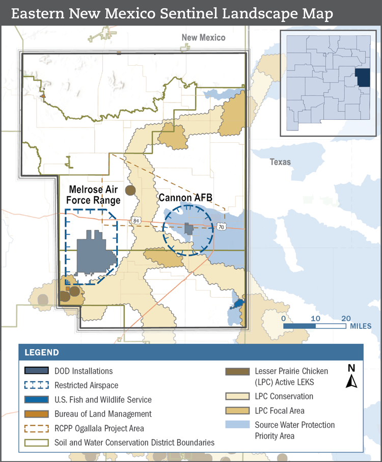 Eastern New Mexico Map