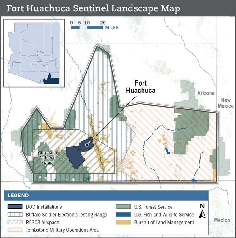 Fort Huachuca Map 013124